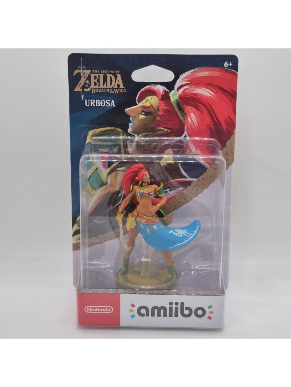 Urbosa amiibo The Legend of Zelda Breath of the Wild Nintendo Figure New Sealed
